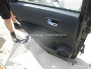 Уплотнитель стекла двери задней левой внутренний 82821-JD00A Ниссан Кашкай J10 c 06-2014г, - БУ