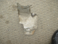 Тепловой экран термозащита Шевроле Каптива С100 2006-2011 года - БУ