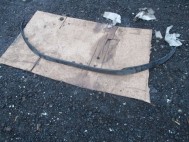 Бампера переднего молдинг нижний Шевроле Круз окантовка спойлер 96832929 до 2012 года - БУ