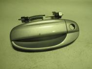 Ручка двери наружная передней левой 96409548 96409601 Шевроле Авео Т200 и 255 -Серебро под ключ - БУ