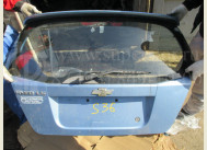 Крышка багажника Шевроле Авео Хэтчбек Т200 и 255, 96540837 - БУ в СБОРЕ Голубая S-36