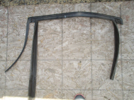 Уплотнитель стекла двери задней правой BM51A25824AE 1725749 Форд Фокус 3 Седан и Хэтчбек, - БУ