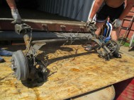 Шланг тормозной Шевроле Авео Т200-255, Ланос задний 96179489, 96407749, - БУ