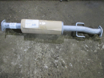 Резонатор Дэу Матиз с 06.06.2002 года 96564099, 96565751, 96570734 - короткий под болты, -Transmaste