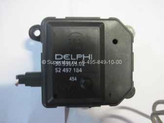 Мотор привода заслонки отопителя салона 52497184, 30.93655.02 контроля климата Опель Астра H, - БУ