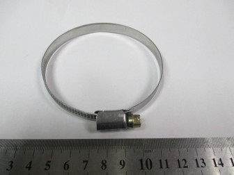 Хомут 60х80х9 мм червячный 60-80 мм нержавейка (500), - ARNEZI