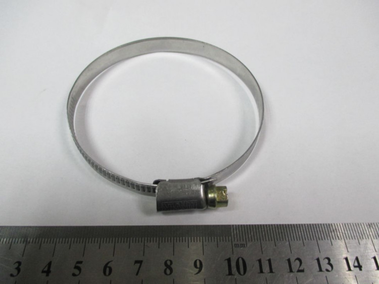 Хомут 60х80х9 мм червячный 60-80 мм нержавейка (500), - ARNEZI : купить ...