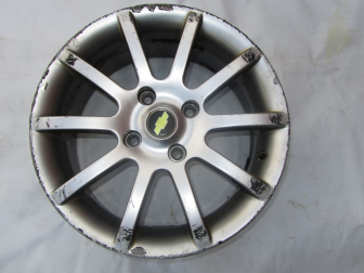 Диск литой R16 6.5JX16H2 E44 4x114.3.ENGLAND 96464659 Шевроле Лачетти - 10 луч - Царапины! - N-2- БУ