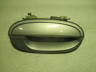 Ручка двери передней или задней правой внешняя 96601584 Шевроле Спарк М200 - Серебро, - БУ