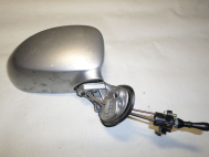 Зеркало правое Шевроле Спарк М200 механика 96600314 E4012276  - Серебро - БЕЗ крышки нижней, - БУ