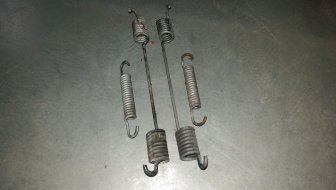 Ремкомплект колодок задних YS4Z2A225BA Пружины задних колодок барабана Форд Фокус 1, - БУ