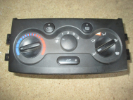 Блок управления печкой Шевроле Авео Т200 - 96618920 с кондиционером - LHD - S-36 - БУ