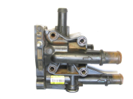 Корпус термостата 96984103 55575048 25192228 Авео Т300, Круз с F16D4, F18D4 пластиковый, - БУ-2