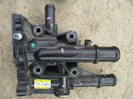 Термостат 96984103 55579951 - Корпус термостата Авео Т300, Круз F16D4, F18D4 пластиковый, - БУ