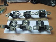 Петля двери передней левой нижняя Ниссан Мурано Z50, Z51, Тиана 824214P000, 824214P00A, - БУ