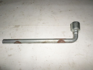Ключ балонный 17 мм торцовой стержневой изогнутый - односторонний S17 - с углом гиба 90 град, - БУ