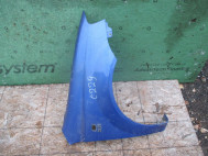 Крыло Шевроле Авео переднее правое Т200 96540888, - БУ Синее C229