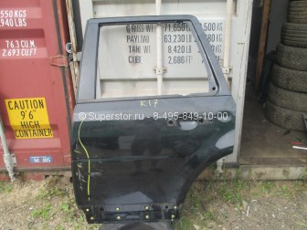 Дверь задняя левая Ленд Ровер Фрилендер 2 с 2007 по 2014 г LR005852, LR001613, - БУ есть вмятина