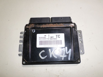 Блок управления двигателем 96376652 TC Шевроле Авео Т200 на 1,2 литра 8V с B12S1, - БУ