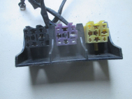 Кронштейн реле на 3 штуки с разъемами 96217652 Шевроле Ланос Шанс Дэу Сенс 1.5 литра, - БУ