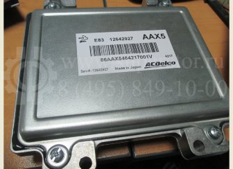 Блок управления двигателем 12642927 AAX5 Шевроле Авео Т300 12642927 Астра J Круз E83, - GM