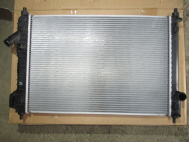 Радиатор охлаждения Шевроле Авео F14D4 1,4л 96942182, 95227752 без отверстия под датчик, - GM