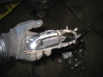 Ручка двери передней правая внутренняя 96548093 Шевроле Лачетти Хэтчбек, - БУ