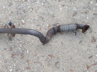 Приемная труба Шевроле Авео Т300 Опель Астра J 1,8 литра 95031934 с АКПП мотор F18D4, LUW, - БУ S-47