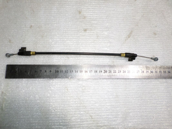 Трос печки 96470353 блока управления отопителем Шевроле Лачетти регулировка тепла 31см короткий - БУ