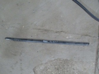 Молдинг стекла двери передней левой бархотный 96541722 Шевроле Авео Т200, - БУ