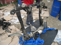 Рулевая рейка Шевроле Круз Опель Астра J с ЭУР 13368195 13372109 под  электроусилитель, - БУ-4 