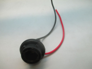 Патрон под лампу P21W BAU15s (1156 одноконт.) с проводами, пластик TM Nord YADA, - Nord Yada