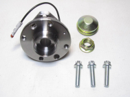 Ступица передняя Опель Астра H 1603253 93178651 13125106 под 4 болта колес с датчиком АБС, - Dello