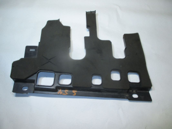 Накладка торпеды нижняя водительская 93357955 Опель Астра H GTC 3-х дверный Хэтчбек, - БУ