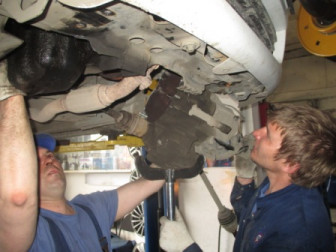 Рулевая рейка электрическая - Замена на Шевроле Круз, Chevrolet Cruze - без сход-развала