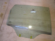 Стекло двери задней правой 96806556 Шевроле Авео Т255 Хэтчбек с 2009г - Зеленое - 730x540, - БУ