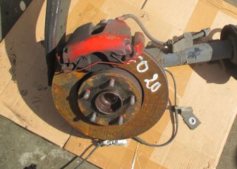 Ступица передняя 1336139, 1471854 Фокус 2, 1,4 -1,6-2,0л C-Max 3M512C300CH, - БУ - без подшипн