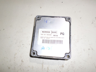 Блок управления двигателем 96394554 PQ XAHCL 96499747 Шевроле Авео 1,6 литра 16V с F16D3, - БУ