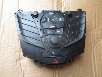 Панель управления магнитолой 1769525, CM5T18K811AC Форд Фокус 3, 42220C635 331415000 - БУ