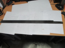 Молдинг стекла двери задней правой бархотный 96541727 Шевроле Авео Хэтчбек Т200-255 - БУ 