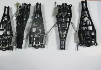 Ручка дверей - Механизм внутренний 13505889 Всех правых дверей Шевроле Авео Т300 Круз Орландо - БУ