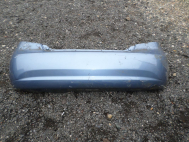 Бампер задний Шевроле Авео Т200 Хэтчбек 96543017 - БУ - Голубой - CK-73