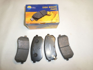 Колодки задние 5830207A00 Хендай i 10 с 2007г и на Киа Пиканто дисковые - AMDBF155, - AMD