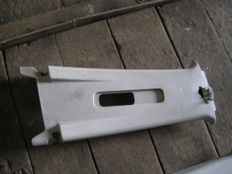 Облицовка стойки средней правой ВЕРХ 96875555, 4813700 Опель Антара, - БУ