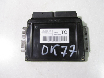 Блок управления двигателем 96376652 TC 1ANG A2 Шевроле Авео Т200 B12S1 1,2л 8V Дэу Матиз на 1л, - БУ
