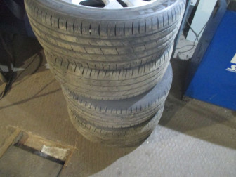 Шина летняя R17 215/55z Nexen N'Fera SU1 215/55ZR17 98V, - БУ износ 15%