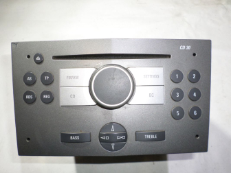 Магнитола Blaupunkt штатная CD 13190856 URA YY 453116246 Опель Астра H, - БУ