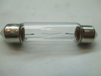 Лампа C5W SV8,5 17175 пальчиковая фонарь освещения номерного знака двери салона длина 43 мм, - Narva