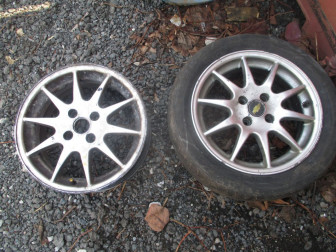 Диск литой Шевроле Лачетти R15 алюминиевый диск колеса 96820398 - 10 лучей, - БУ-2