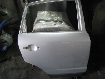 Дверь задняя правая Опель Антара 96849956, 20925045, 95460131 с 07-15г - БУ Серебро - голая